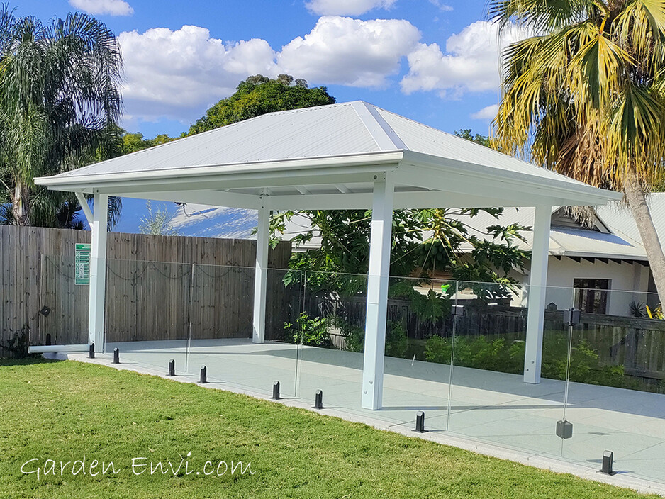 Garden Envi Pic 1 - Hamptons Style Gazebo with VJ Ceiling