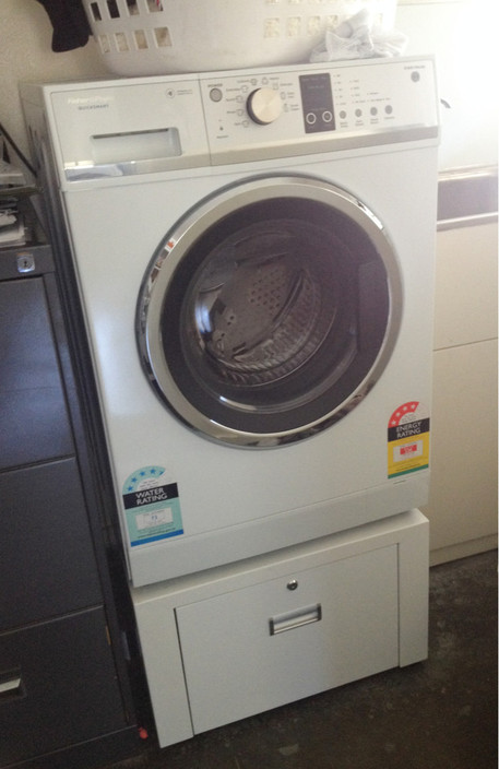 The Good Guys Pic 1 - My new washer with standdrawer