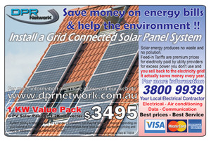 DPR Network Pty Ltd Pic 3 - Grid Connected Solar Systems