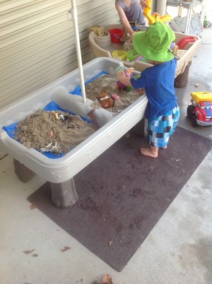 Lisa's family day care Pic 5 - Sand and creative play