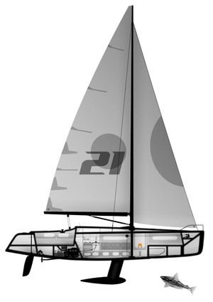 c-pod Australia Pic 3 - SAail boat xray