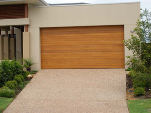 Allure Garage Doors Pty Ltd Pic 5 - Western Red Cedar Garage Door 133x15mm VJ