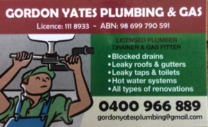 Gordon Yates Plumbing & Gas Pic 4