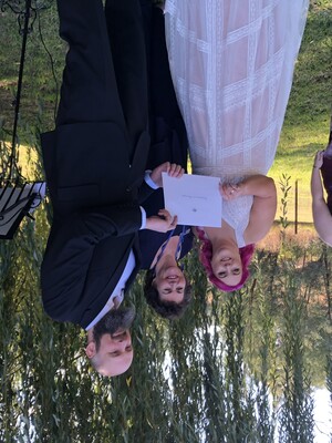 Elizabeth Stewart Celebrant Pic 4 - Sarah and Chris such a happy couple