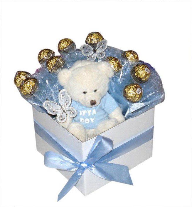 Gourmet Bouquets Pic 1 - Its a Boy by Gourmet Bouquets