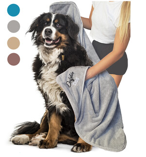 Dolphin And Dog Pic 4 - Dog towels that are recommended by dogs