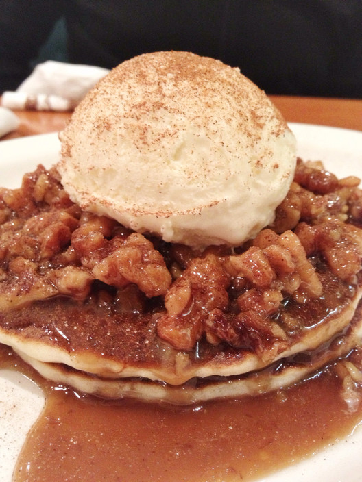 The Pancake Parlour Pic 1 - Pancake walnut and ice cream