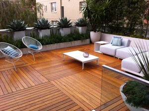 TCH Industries Pty Ltd Pic 5 - Tallowwood decking parquetry style