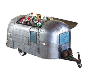 Minki Bazaar Pic 2 - Be the envy of the camp ground with this unique airstream caravan cooler