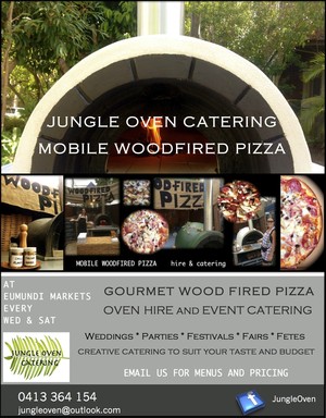 Jungle Oven Catering Pic 3 - Wood fired Pizza Catering