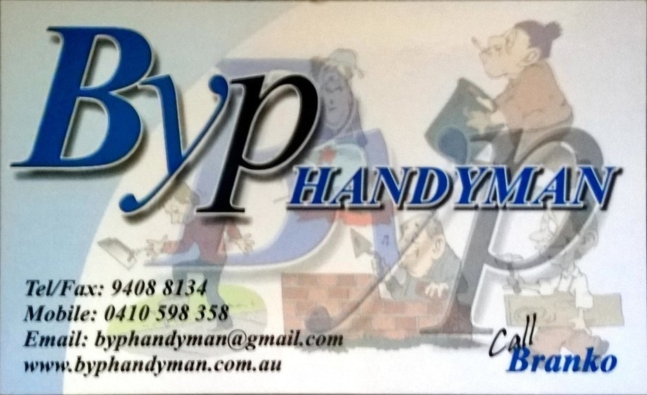 BYP HANDYMAN Pic 1