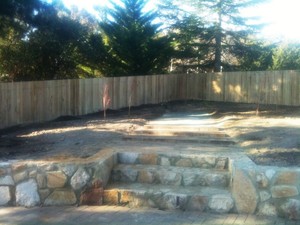 Custom Fencing Pic 4 - Timber Paling Fencing