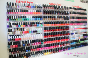 Fancy Nails & Beauty Spa, Newtown Pic 3 - Polish center more than 500 colors