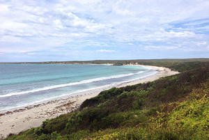 Serenity Cottage Kangaroo Island Pic 2 - Serenity Cottage is a 5 minute stroll to Vivonne Bay beach voted Australias best beach