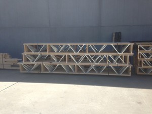 Hitech Trusses & Wall Frames Pty Ltd Pic 3 - Posi Trusses ready to be delivered