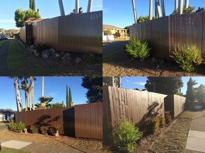 ANF Direct Pic 2 - New Fence Installed Painted