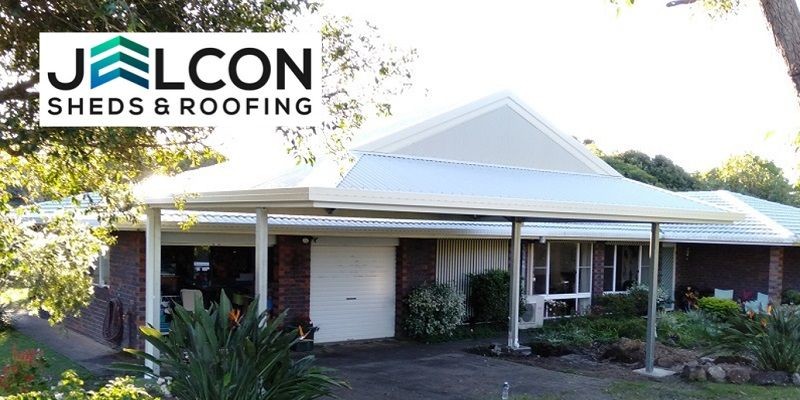 Jelcon Sheds Pic 1 - new roof tweed heads