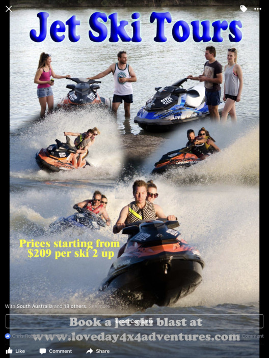 Loveday 4x4 Park Pic 1 - Jet ski hire