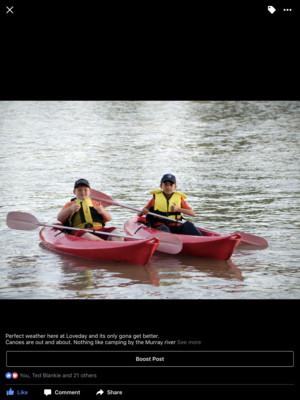 Loveday 4x4 Park Pic 2 - Canoeing