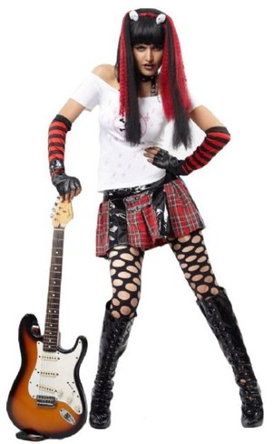 Party Savers Online Pic 5 - Costume 80s Punk Girl