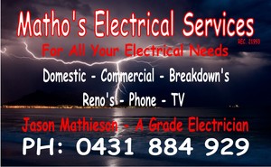 Matho's Electrical Services Pic 2