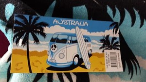 Pams Affordable Gifts Pic 4 - Kombi towels make a great present all year round We also stock frangipani and a few other designs