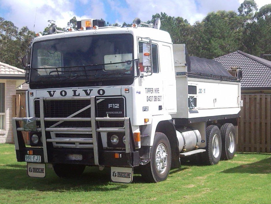 Tipper Hire Pic 1 - Volvo F12 Cabover