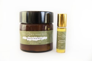 Verissima Natural Skincare Pic 5 - Verissima Natural Skincare Arabesque Body Body with an Ambrosia Perfume Oil