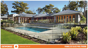 Oxworks Pic 2 - Frameless Glass Pool Fencing Servicing Perths Greater Metro Area