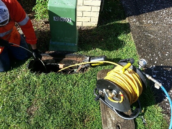 Pipeline Inspections Gold Coast Ballina Brisbane Pic 2 - jet rodding underground for the nbn project Gold Coast with Dynamic Excavations