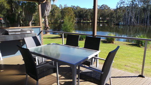 BIG4 Batemans Bay Beach Resort Pic 3 - BIG4 Batemans Bay Beach Resort lake views