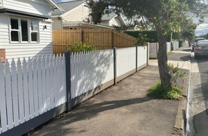 Geelong Fencing And Gate Service Pic 5 - Picket Fence Installation in Geelong Side Photo