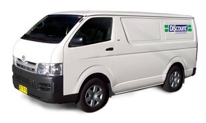 Discount Car & Truck Rentals Pic 3 - Discount Sydney Car and Truck Rentals hiace van