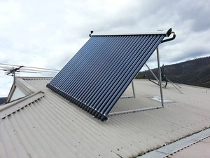 Affordable Solar Tasmania Pic 3 - Edson Evacuated Tube Solar Hot Water System Huonville