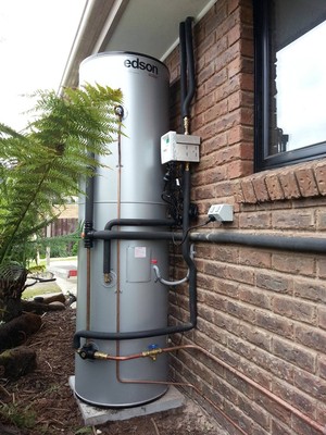 Affordable Solar Tasmania Pic 4 - Edson Stainless Steel Hot Water Cylinder Huonville