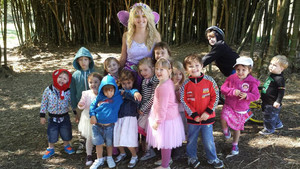 Magic Fairy Parties Pic 4 - Miss Flutter with Amity on her 4th birthday