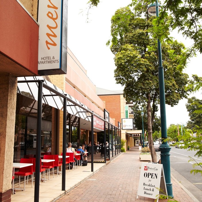 Adelaide Meridien Hotel & Apartments Pic 1 - Welcome to the Adelaide Meridien conveniently located on Melbourne Street North Adelaide