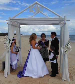 Julie Weston Pic 4 - Beautiful family beach wedding