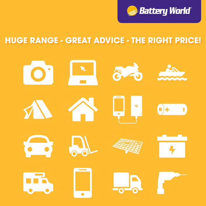 Battery World Mentone Pic 1 - Huge range to suit your battery and power related product needs