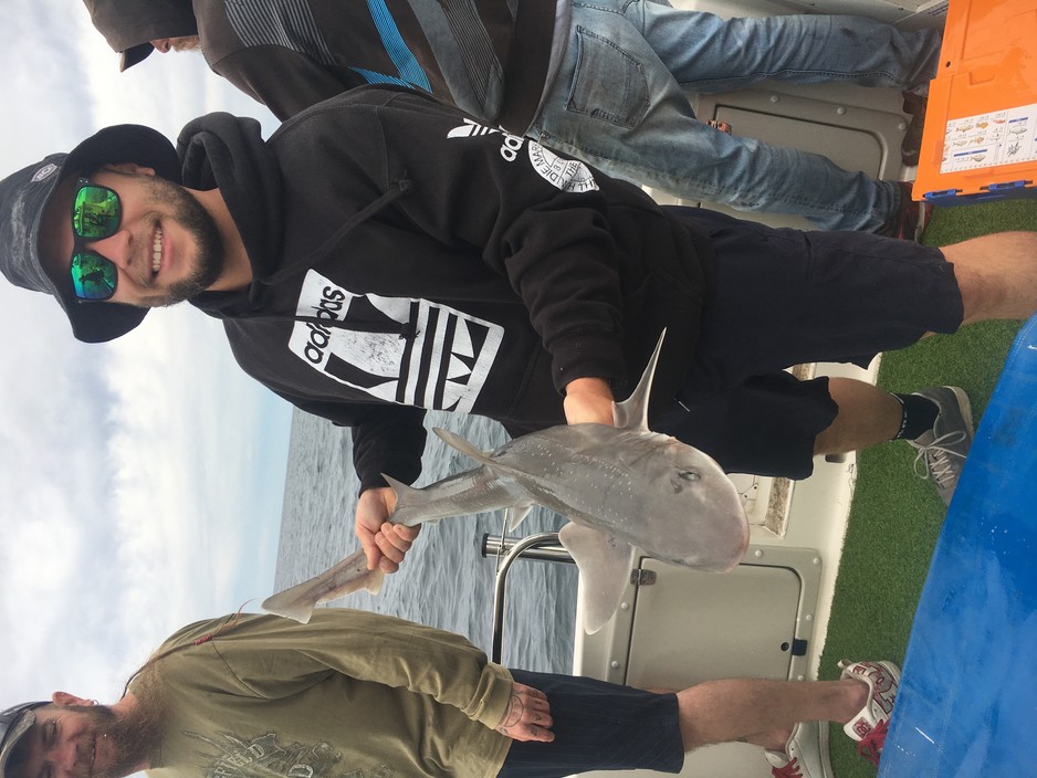 Keen Angler Charters Pic 1 - First gummy shark