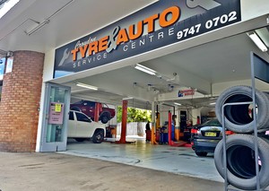 Croydon Tyre & Auto Service Centre Pic 5 - Shop front drive way entry