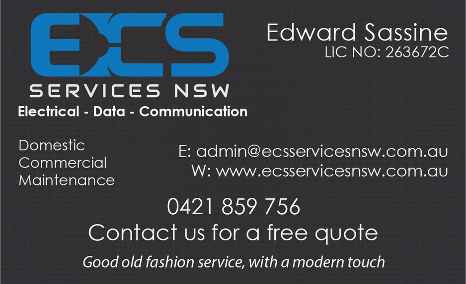 ECS Services (NSW) Pic 1 - Contact Us for a free quote Baulkham Hills