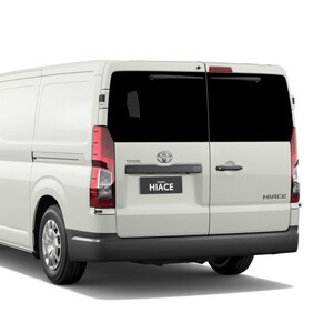 Only Van Rentals Pic 4 - 1 ton Toyota cargo van new design back view