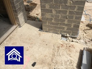 Beyond Built Inspections Pic 2 - If youre having a home built and they build part of the home on the dirt instead of on a footing this is a problem Have it inspected