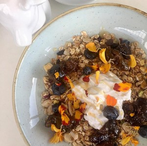 Ramekins Cafe Pic 5 - Delicious breakfast this morning Ramekins in Carseldine So good and the figs were a tasty and sweet addition