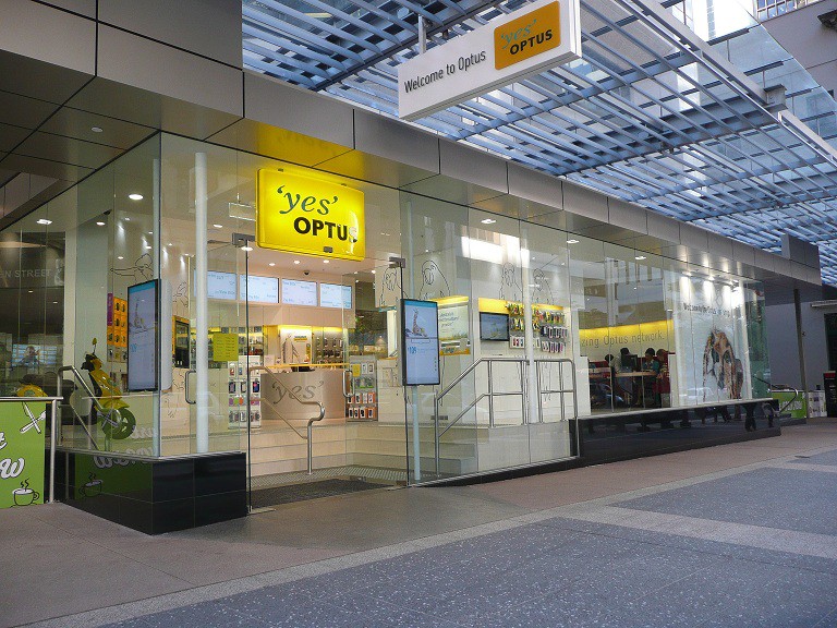 OPTUS 'yes' SHOP Post Office Square in Brisbane, QLD ...