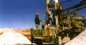 Opalios Pic 2 - Drilling for Opal