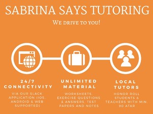 Sabrina Says Tutoring Pic 3 - Sabrina Says Tutoring Infocard