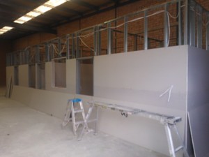 Paul's Carpentry Pic 2 - Converting industrial unit to make rooms