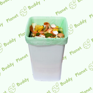 Planet Buddy Pic 2 - 30L Medium Roll of 10 Bin Liners Designed to fit most 25L to 30L medium size waste bins